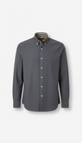 Cotton Blend Button-Down Shirt